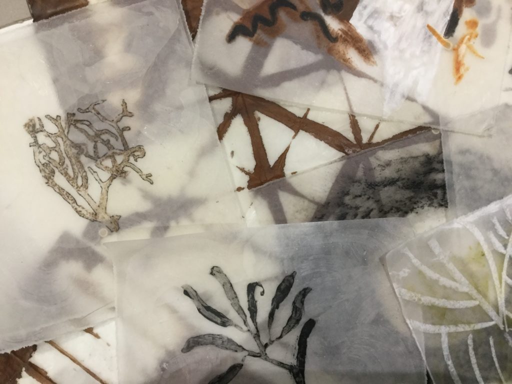 Papiers pour collage
