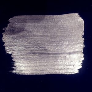 Echantillon argent métallisé